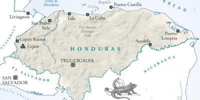 Ramani ya la ceiba Honduras